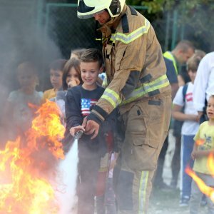 Pokazna vježba u Splitu