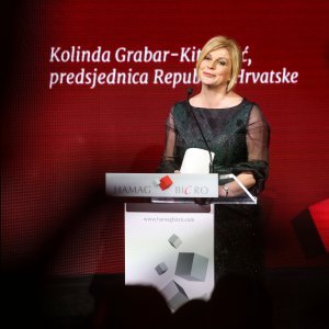 Predsjednica Kolinda Grabar-Kitarović na proslavi 25 godina poslovanja Hrvatske agencije HAMAG-BICRO