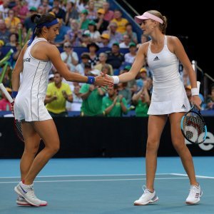 Fed Cup finale, Francuska - Australija, meč parova