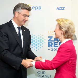 Susret Andreja Plenkovića i Ursule von der Leyen