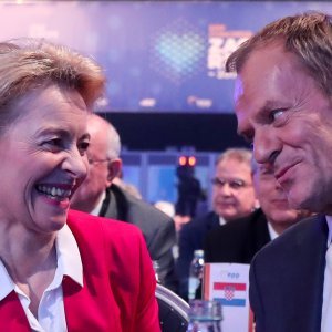 Ursula von der Leyer i Donald Tusk