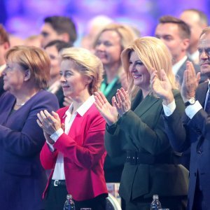 Angela Merkel, Ursula von der Leyer, Kolinda Grabar Kitarović i Donald Tusk