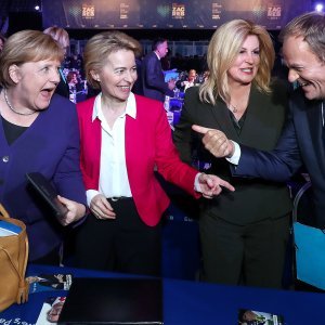 Angela Merkel, Ursula von der Leyer, Kolinda Grabar Kitarović i Donald Tusk