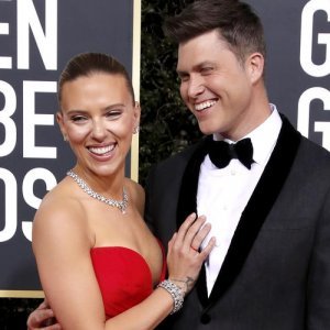 Scarlett Johansson i Colin Jost