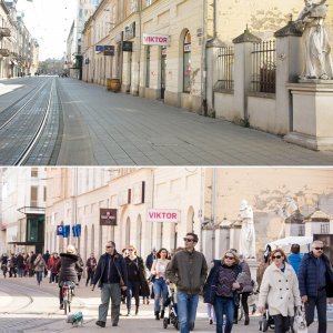 Život u Hrvatskoj prije i za vrijeme korona krize