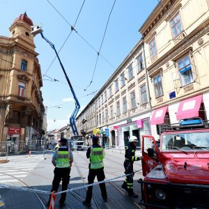 Križanje Frankopanske ulice i Ilice