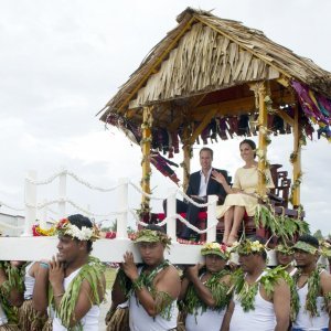 Kate Middleton i princ William - Tuvalu 2012.