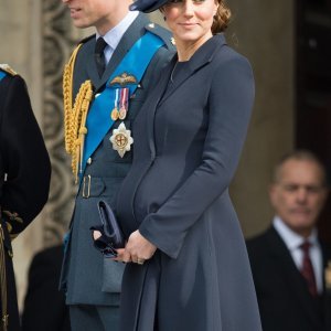 Kate Middleton i princ William - trudnoća s princezom Charlotte 2015.