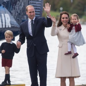 Kate Middleton i princ William, princ George i princeza Charlotte - Kanada 2016.