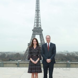 Kate Middleton i princ William - Pariz 2017.