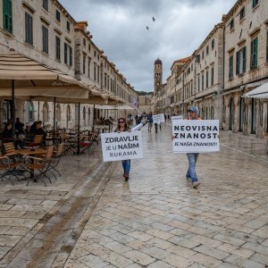 Dubrovnik: Svjetski prosvjed za slobodu