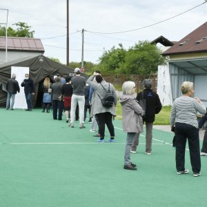 Građani glasuju u Petrinji