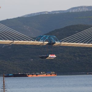 Postavljen posljednji segment Pelješkog mosta