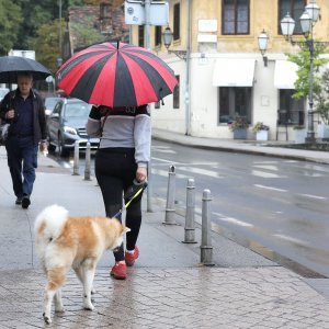 Promjena vremena s kišom stigla u Zagreb