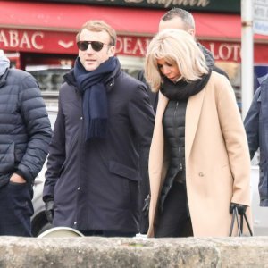 Emmanuel i Brigitte Macron