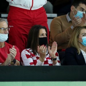 Boris Vujčić, Nikolina Babić i Nikolina Brnjac