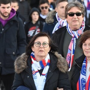 Navijači pred utakmicu Hajduk - Osijek