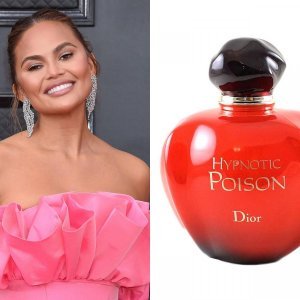 Chrissy Teigen - parfem Dior's Hypnotic Poison