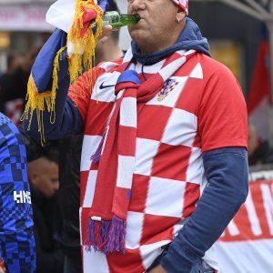 Hrvatski navijači u Beču