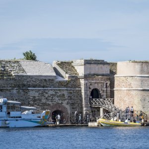 Snimanje serije Vikinzi Valhalla na tvrđavi Sv. Nikole