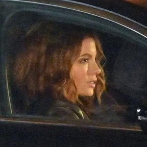 Kate Beckinsale na snimanju noćnih scena u Zagrebu