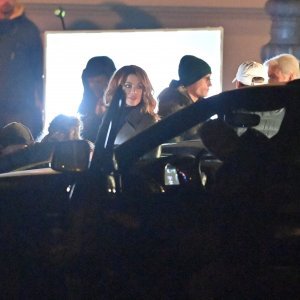 Kate Beckinsale na snimanju noćnih scena u Zagrebu