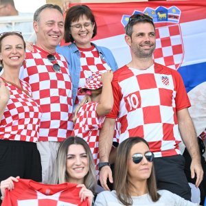 Hrvatski navijači u Rijadu