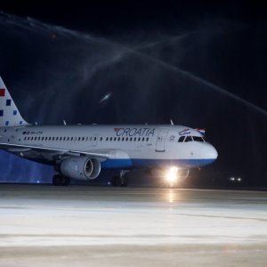 Dolazak Vatrenih na zagrebački aerodrom