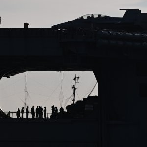 Nosač aviona USS George H.W. Bush u Splitu