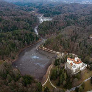 Isušeno Trakošćansko jezero