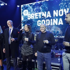 Severina i doček nove 2023. u Splitu