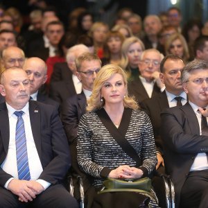 Tomo Medved, Kolinda Grabar Kitarović i Andrej Plenković