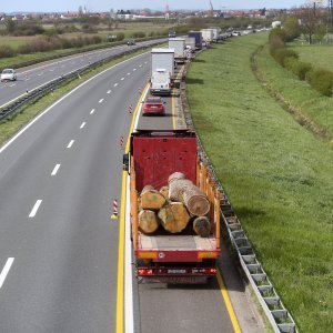 Kilometarske kolone na zagrebačkoj obilaznici