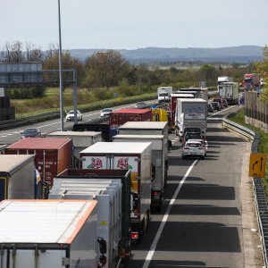 Kilometarske kolone na zagrebačkoj obilaznici