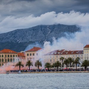 Doček juniora iz zraka