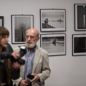 Otvorenje izložbe fotografija dobitnika 'Tošo Dabac' Aleksandra Bonačića i Ognjena Karabegovića