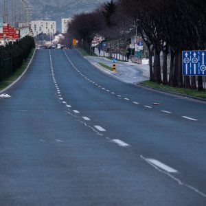 Prazne splitske ulice