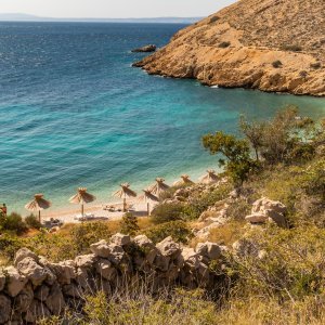 Plaža Oprna, Krk