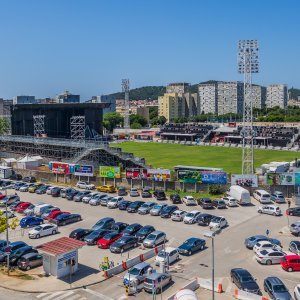 Pogled na posljednje pripreme uoči održavanja Ultra Europe 2023.