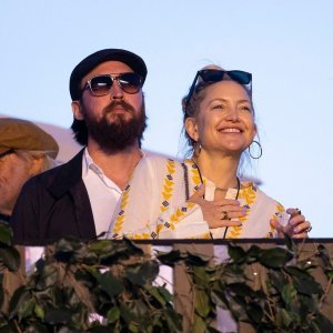 Kate Hudson na koncertu Brucea Springsteena