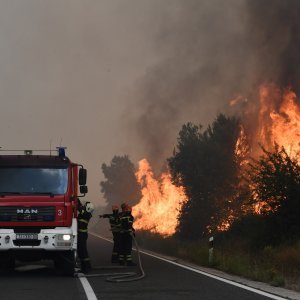 Požar kod Šibenika