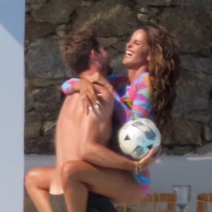 Izabel Goulart i Kevin Trapp na Mykonosu