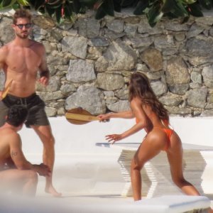 Izabel Goulart i Kevin Trapp na Mykonosu