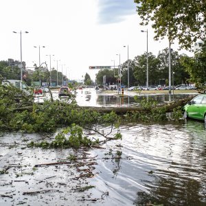 Posljedice nevremena u Zagrebu