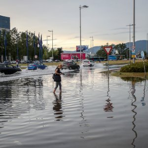 Posljedice nevremena u Zagrebu