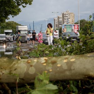 Posljedice nevremena u Zagrebu