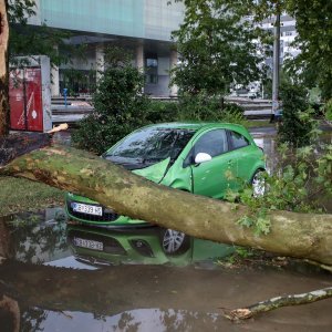 Posljedice nevremena u Zagrebu