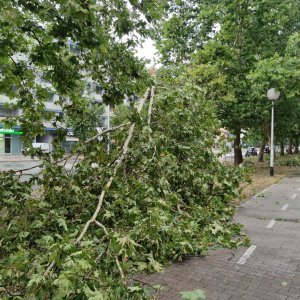 Posljedice nevremena u kvartu Središće