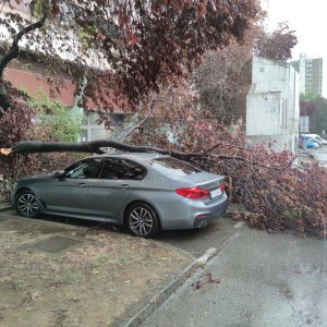 Posljedice nevremena u kvartu Središće