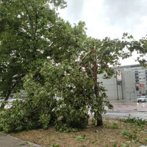 Posljedice nevremena u kvartu Središće